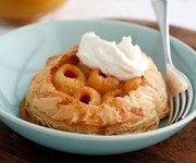 Mini lychee tart tatin recipe